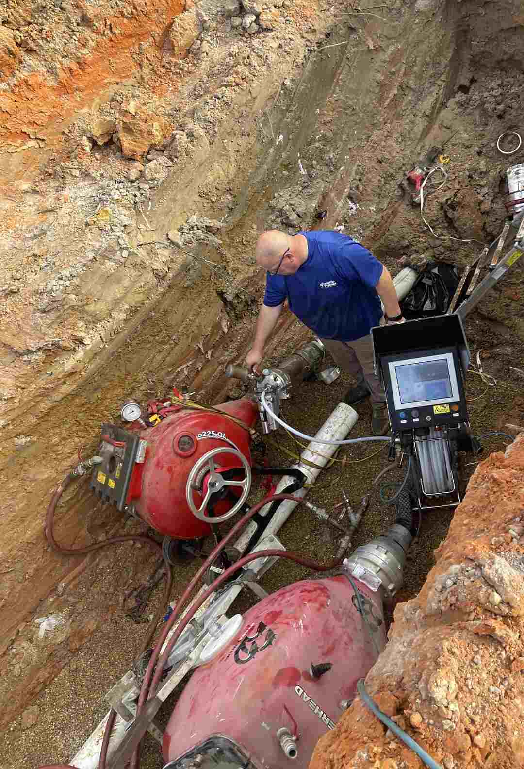 cipp pipe relining project in east texas