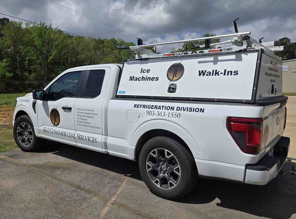 Refrigeration Division Service Truck Ice Machine and Walk-in Freezer services