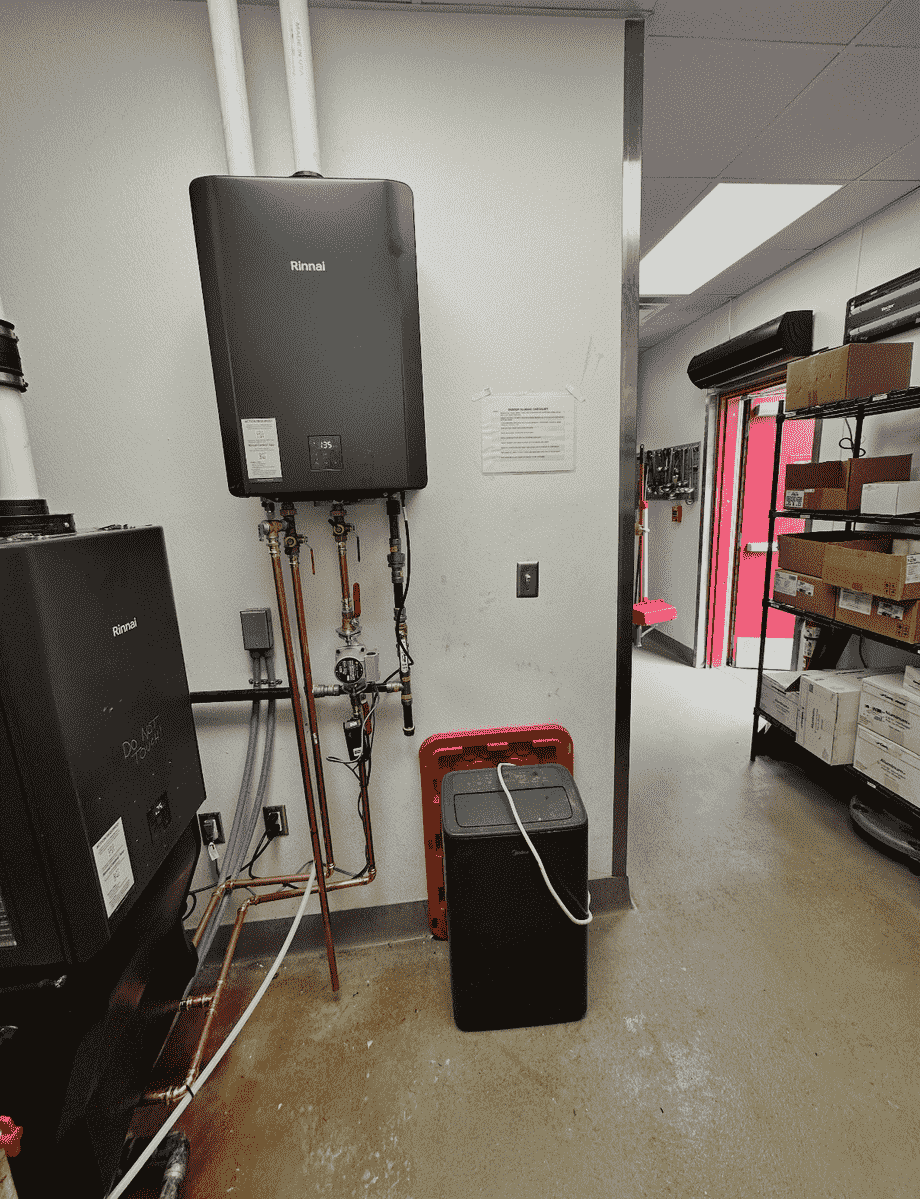 restaurant tankless hot water heater