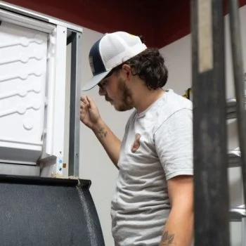 J&J Commercial Services worker in action